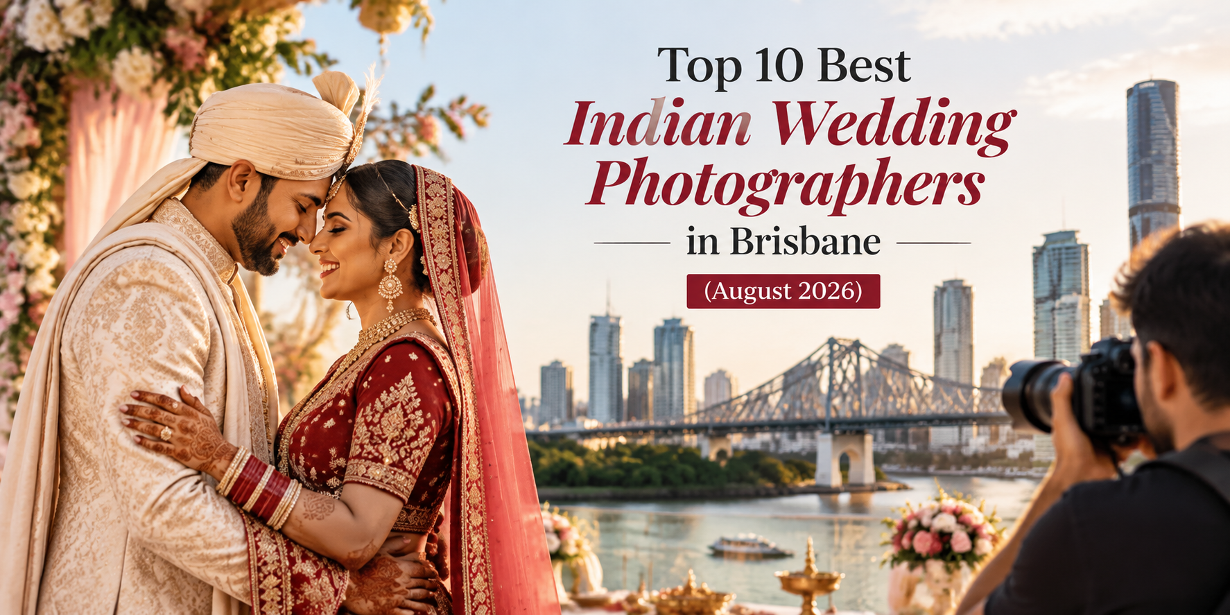 Best Indian Wedding Photographers in Brisbane